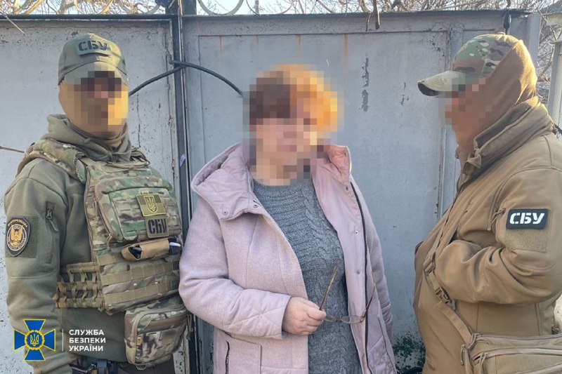 Security Service of Ukraine detained a woman in Odesa, spying on behalf of Russian Federation, revealing air defense positions 