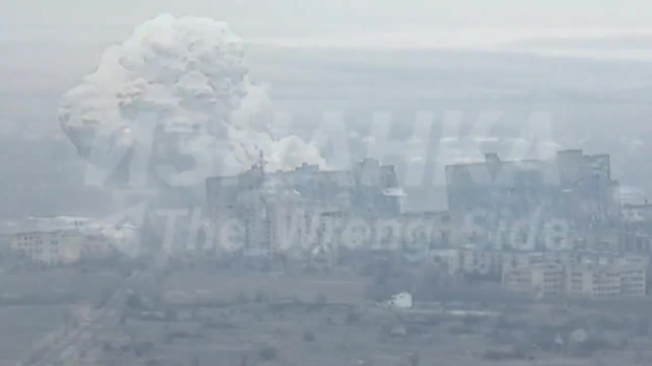 Strikes with aerial guided bombs, continue across frontline