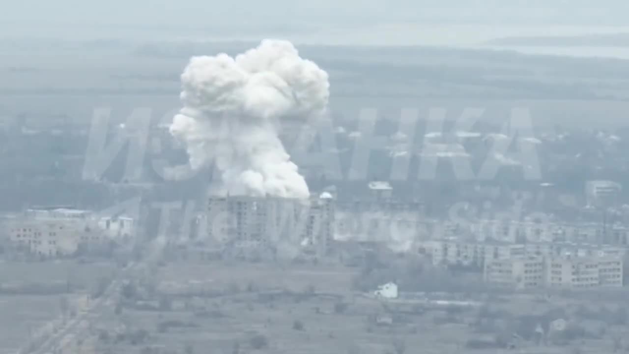 Strikes with aerial guided bombs, continue across frontline