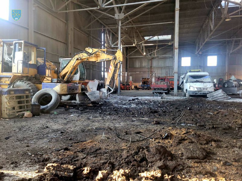 Shahed drone damaged industrial enterprise in Odesa region 