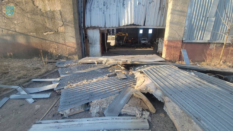 Shahed drone damaged industrial enterprise in Odesa region 