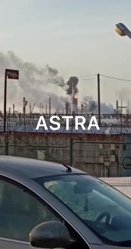 Fire at Ryazan refinery after drones attack 