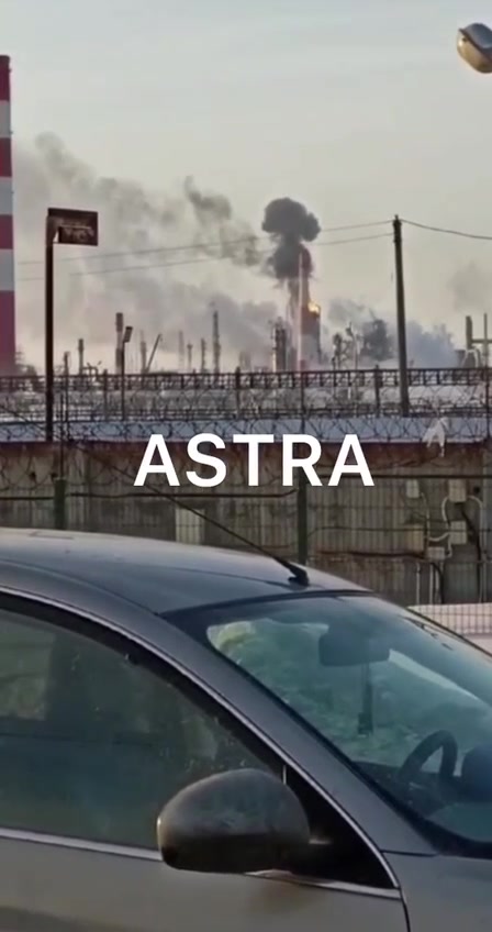 Fire at Ryazan refinery after drones attack 