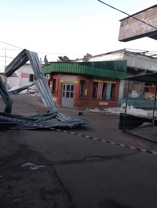 Damage in Voronezh as result of drones attack