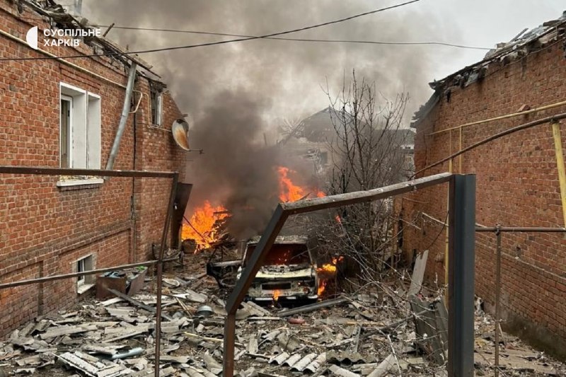 1 person wounded as result of airstrike in Vovchansk this afternoon