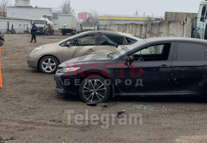 Damage as result of shelling in Belgorod