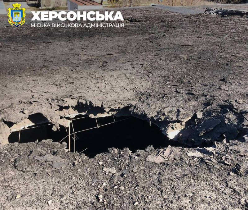 Russian army shelled Kherson overnight and this morning