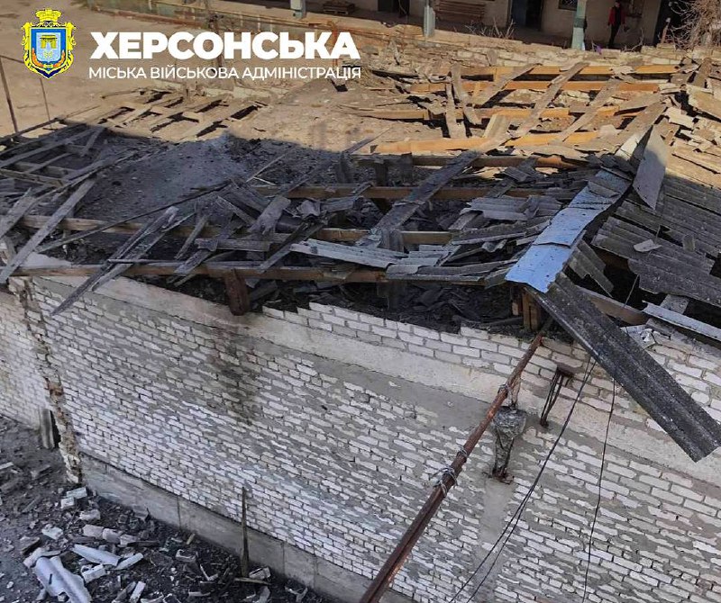 Russian army shelled Kherson overnight and this morning