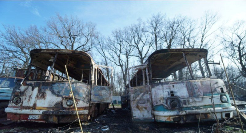 Damage in Kharkiv as result of Russian bombardment overnight