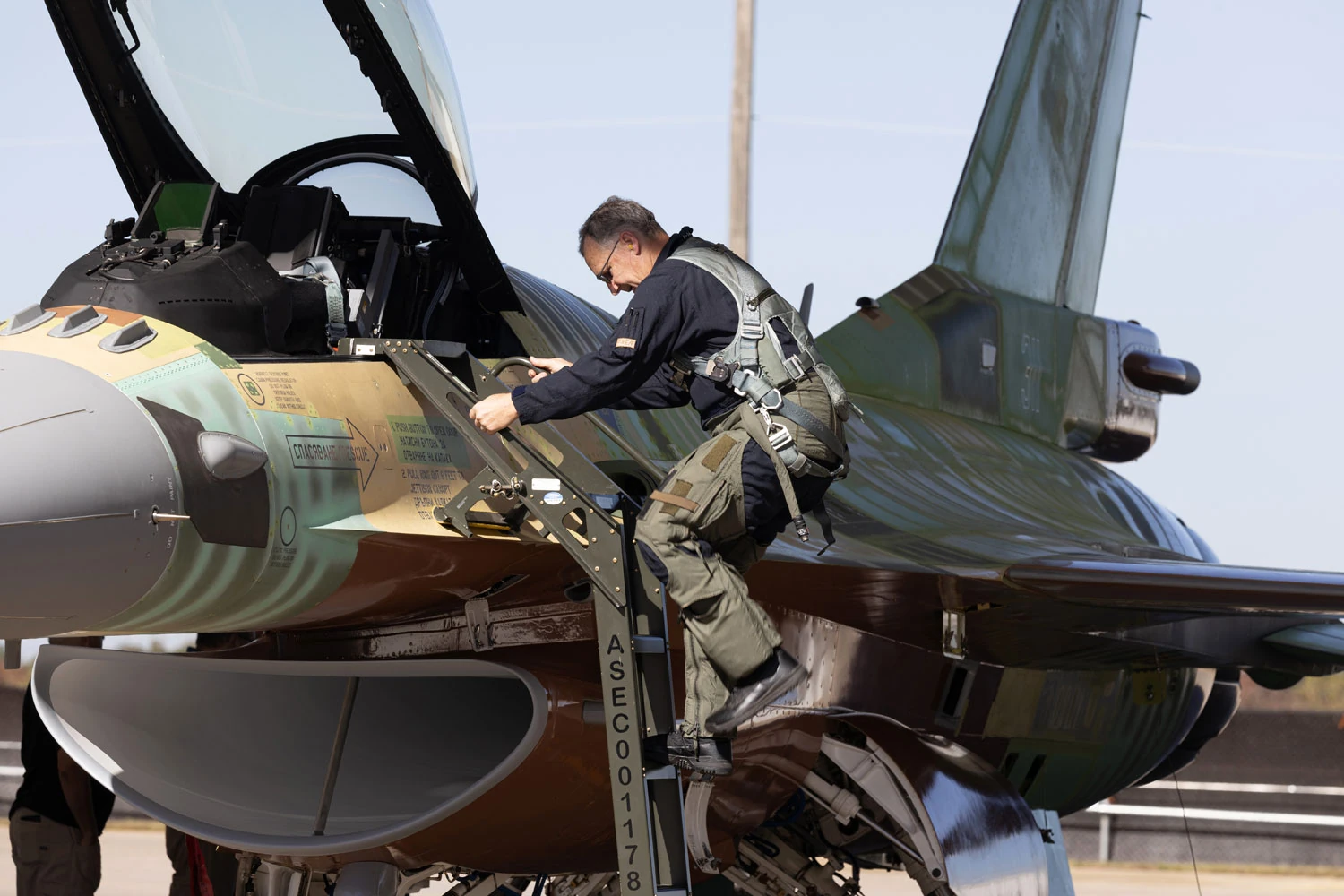 Перший болгарський F-16 Fighting Falcon Block 70 (фото: Lockheed Martin)