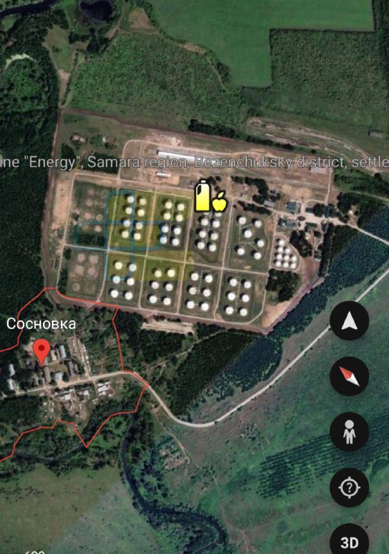 Drones have attacked oil depot in Sosnovka of Samara region 